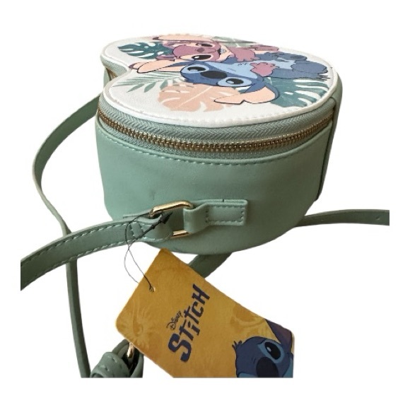 DISNEY Brand Stitch Heart-Shaped Crossbody by BIOWORLD New With Tags - Picture 4 of 13